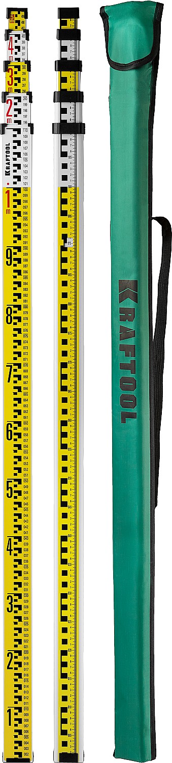 Рейка геодезическая KRAFTOOL GR 5 34730 500 см