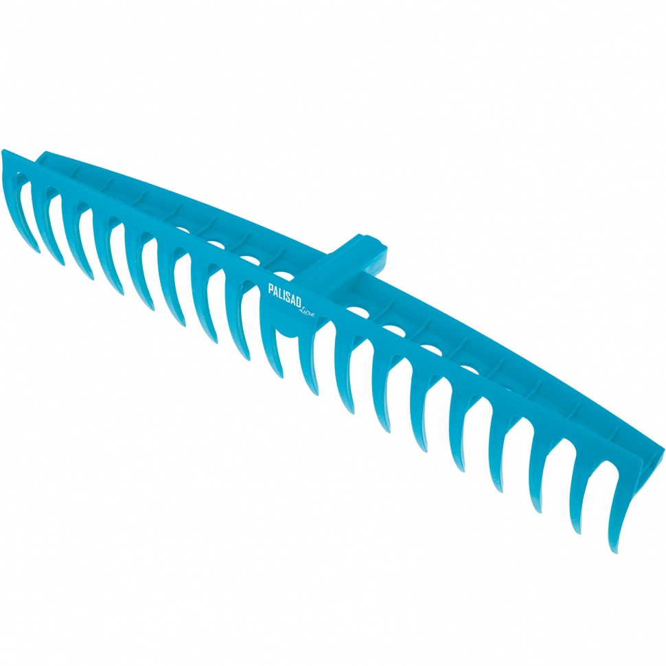 Фото Грабли пластиковые, 565 мм, 18 плоских зубьев, усиленные, Luxe Palisad