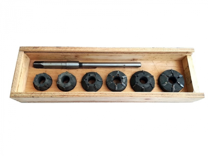 Набор твердосплавных зенковок для автомобиля КАМАЗ (ВК8) 6шт