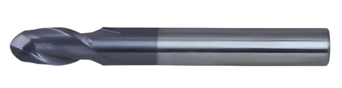 Фото Фреза твердосплавная сферическая R1,5 4х6х50 z=2 TiALN Deskar