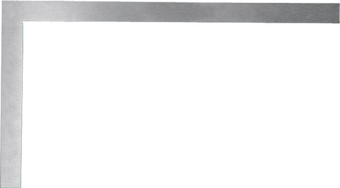 Фото Плоский слесарный угольник, оцинкованный 100X70 мм