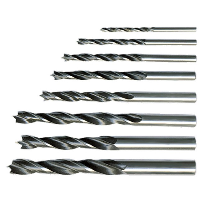 Фото Набор сверл по дереву, 3-4-5-6-7-8-9-10 мм, 8 шт, цилиндрический хвостовик Sparta