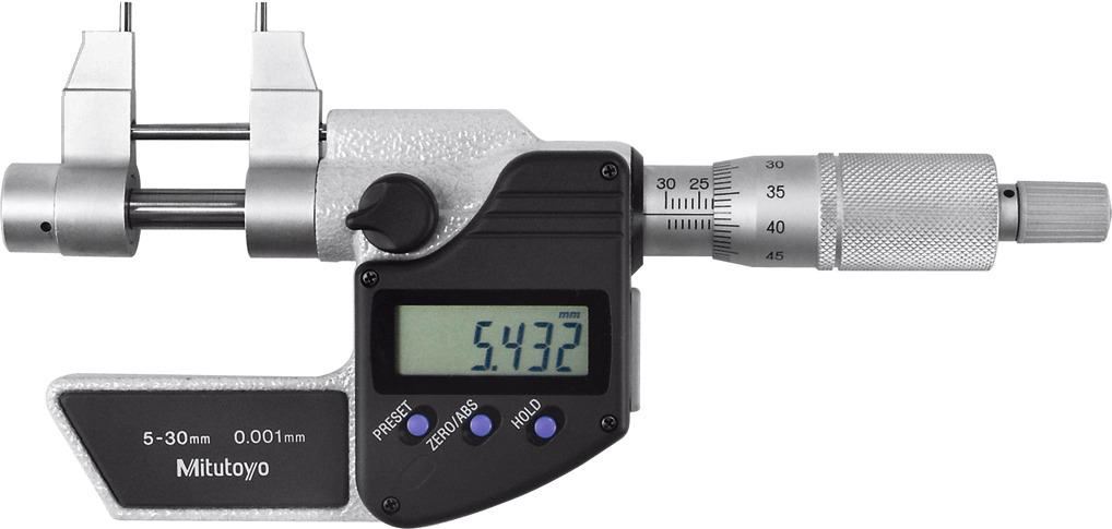 Фото Цифровой микрометрический нутромер с разъёмом для вывода данных 5-30 мм