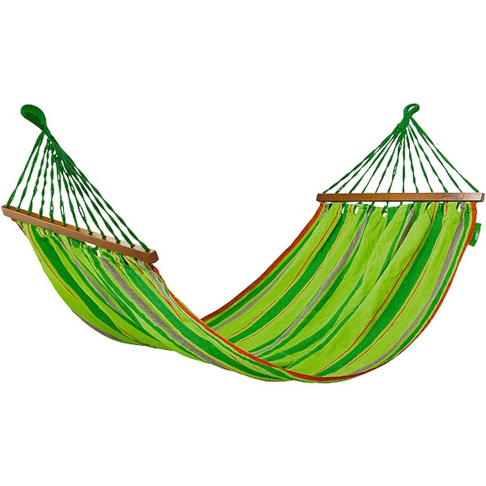 Фото Гамак 200 х 100 см, с деревянными планками Camping Palisad