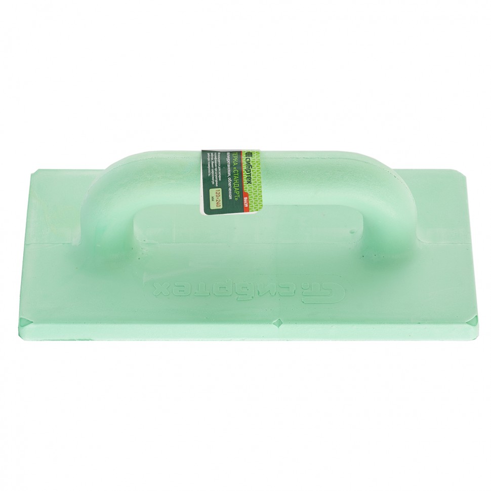 Фото Терка полиуретановая, 120 х 240 мм, облегченная Россия Сибртех