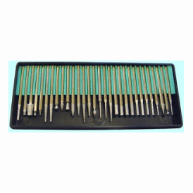 Фото Набор алмазных головок шлифовальных D 3 мм, 30 шт