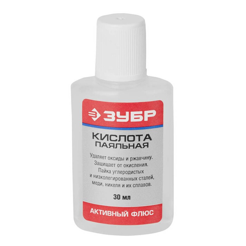Фото Флюс паяльная кислота Зубр 55491030