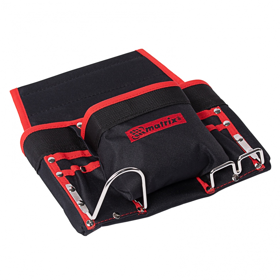 Фото Подсумок поясной, 8 карманов, держатель для молотка, для клещей Matrix