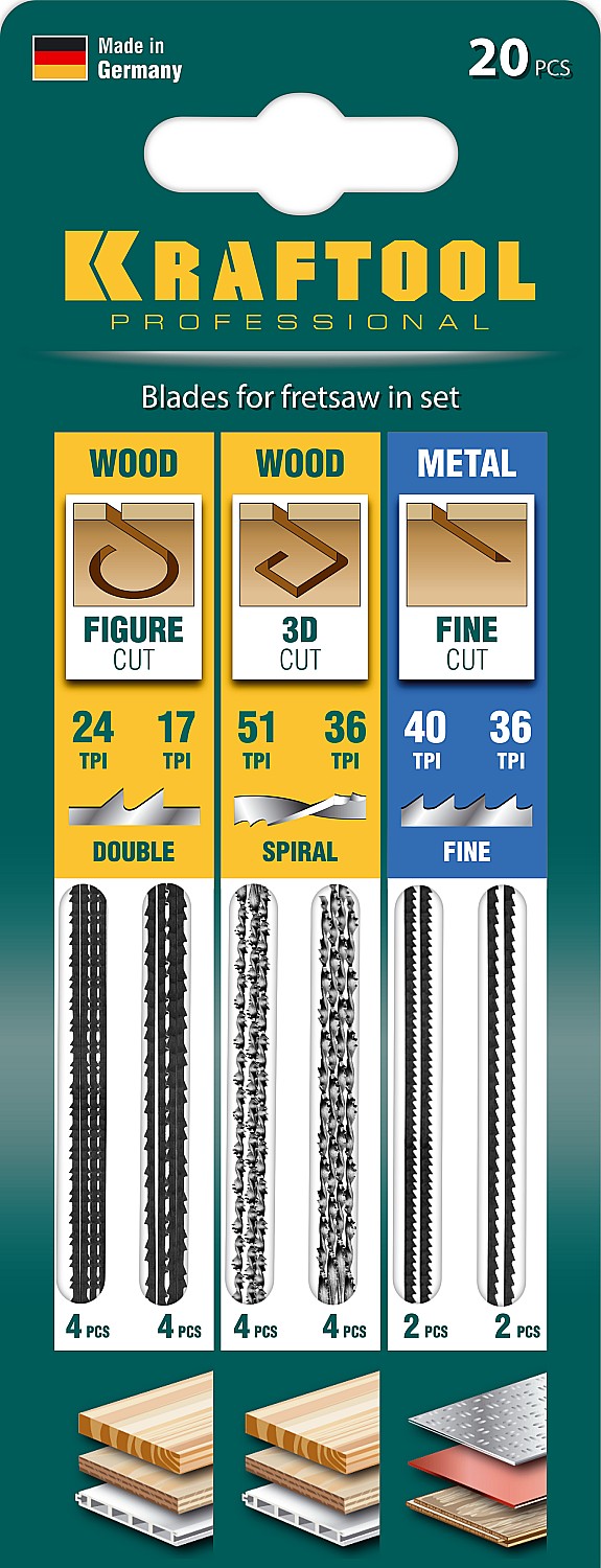 Фото Набор полотен для лобзика KRAFTOOL 15348-H20_z02 20 шт