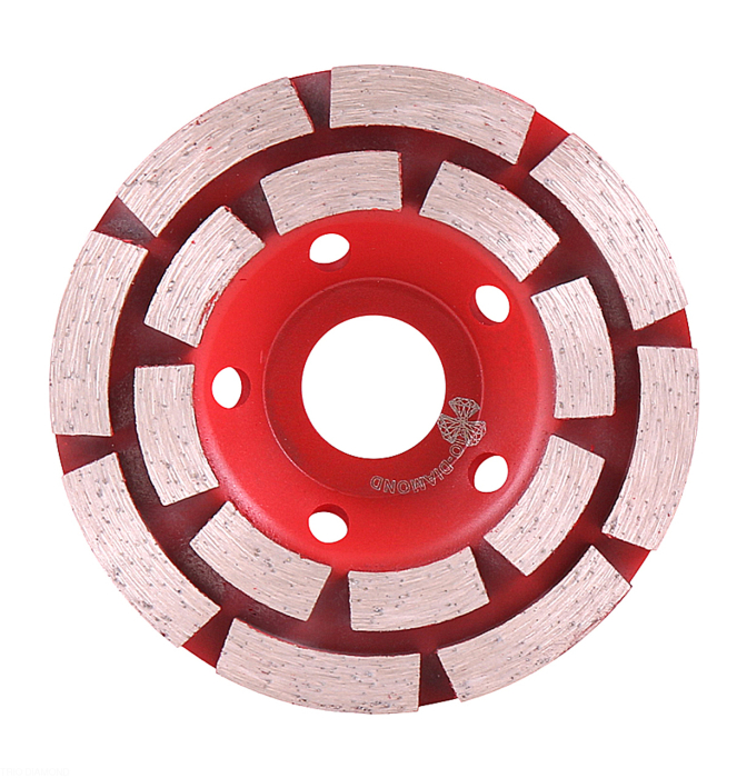 Чашка алмазная 100 Сегментная двухрядная