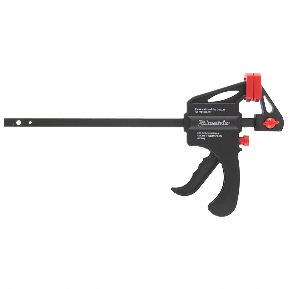 Фото Струбцина универсальная F-образная, 150 х 265 х 45 мм, пластмассовый корпус Matrix