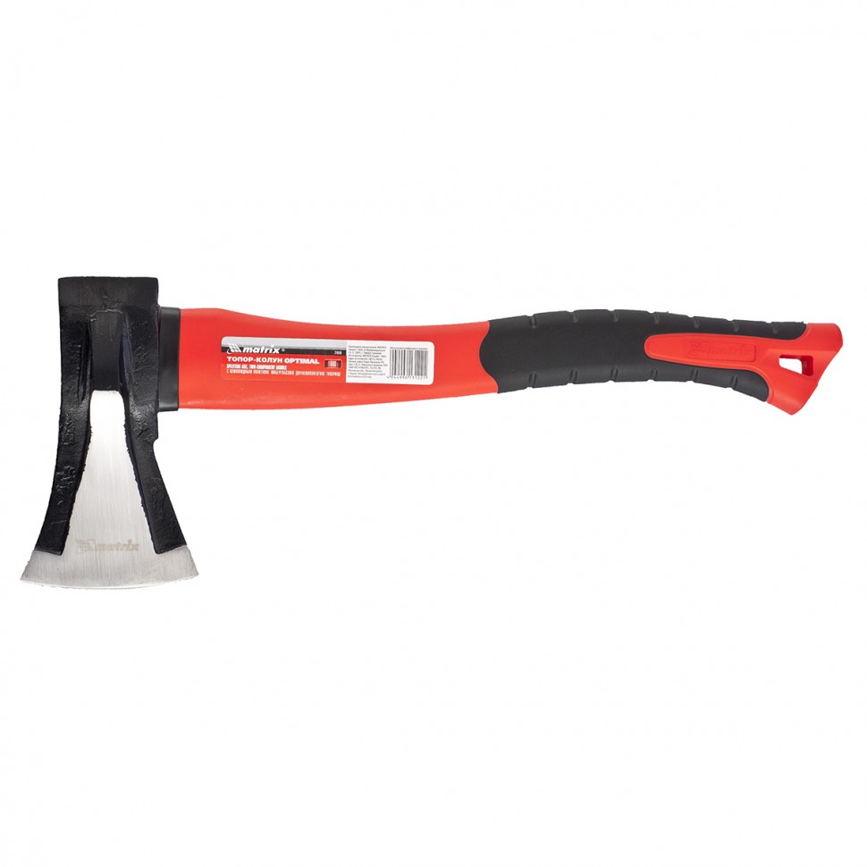 Топор-колун optimalс клиновид. полотном 1000г, фиберглас. двухкомп. топорище 400 мм Matrix