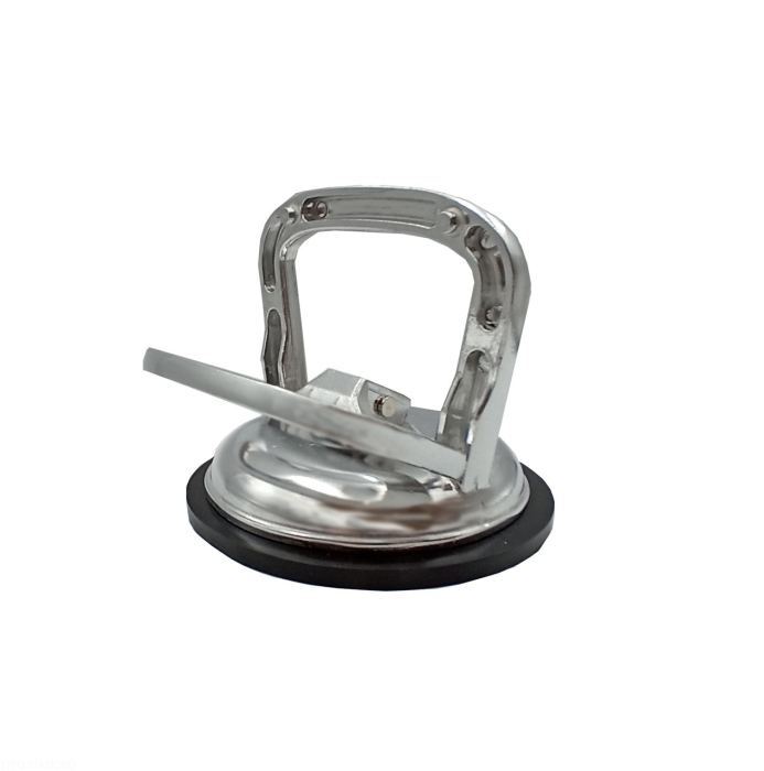 Фото Присоска алюминиевая зажимная одинарная для плитки и стекла 123 мм