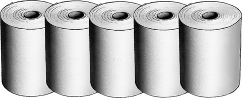 Фото Рулоны термобумаги, набор 5 шт.