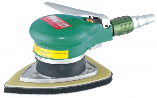 Машинка шлифовальная пневматическая орбитальная "утюжок" 9000 об./мин., 93х132 мм, Jonnesway