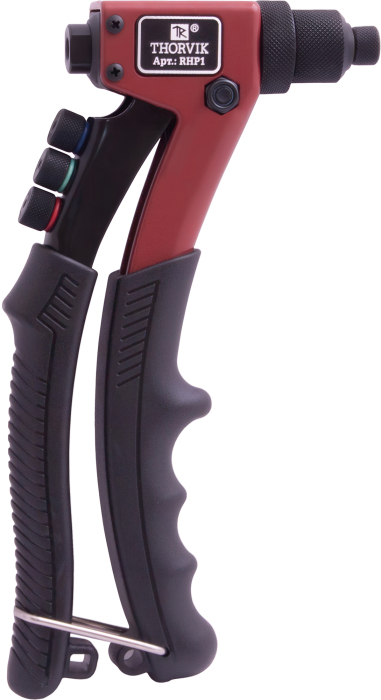 Заклепочник рычажный для вытяжных заклепок, 2.4, 3.2, 4.0, 4.8 мм, THORVIK