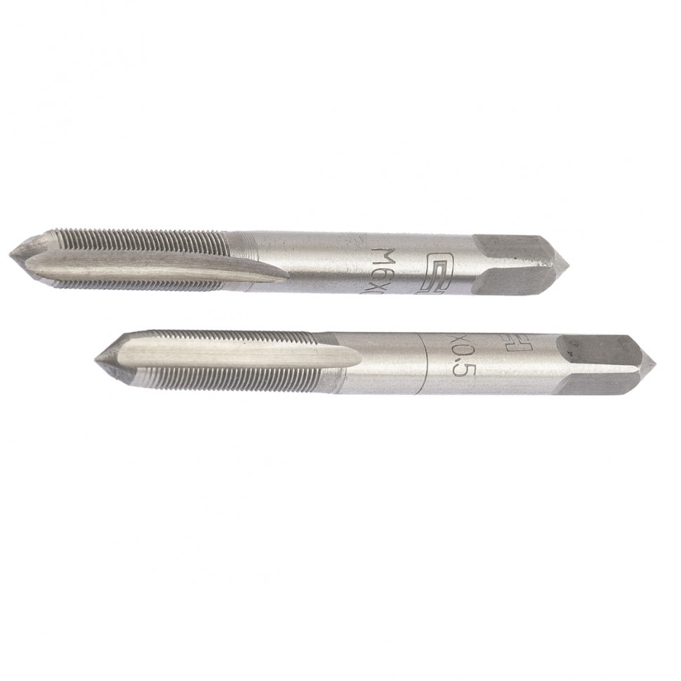 Фото Метчик М 6х0,5 ручной 2 шт Сибртех