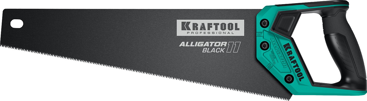 Ножовка для точного реза Alligator Black 11 15205-40KRAFTOOL 11 TPI, 400 мм