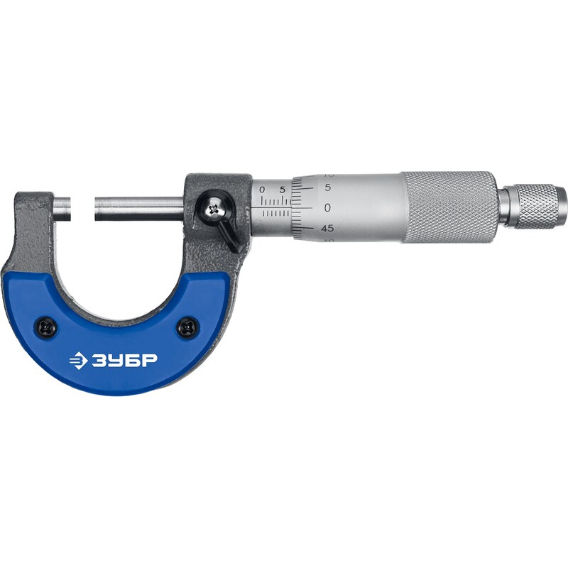 Микрометр гладкий механический МК 25 Зубр 34480-25_z02