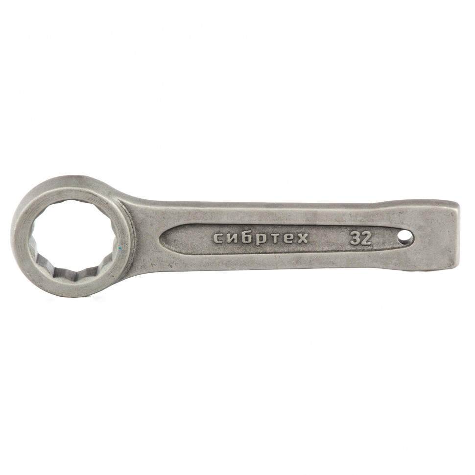 Фото Ключ кольцевой ударный, 32 мм Сибртех