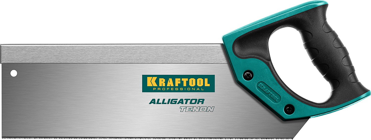 Ножовка с обушком для стусла (пила) KraftMaxTENON 15228-30 KRAFTOOL 14/15 TPI, 300 мм