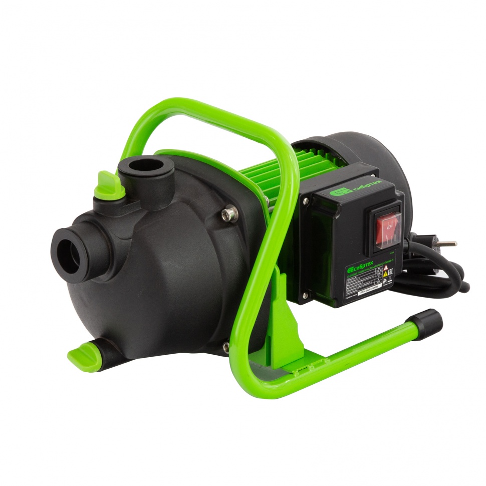 Фото Садовый поверхностный насос СПН850-П, 850 Вт, напор 42 м, 3500 л/ч, пластик Сибртех