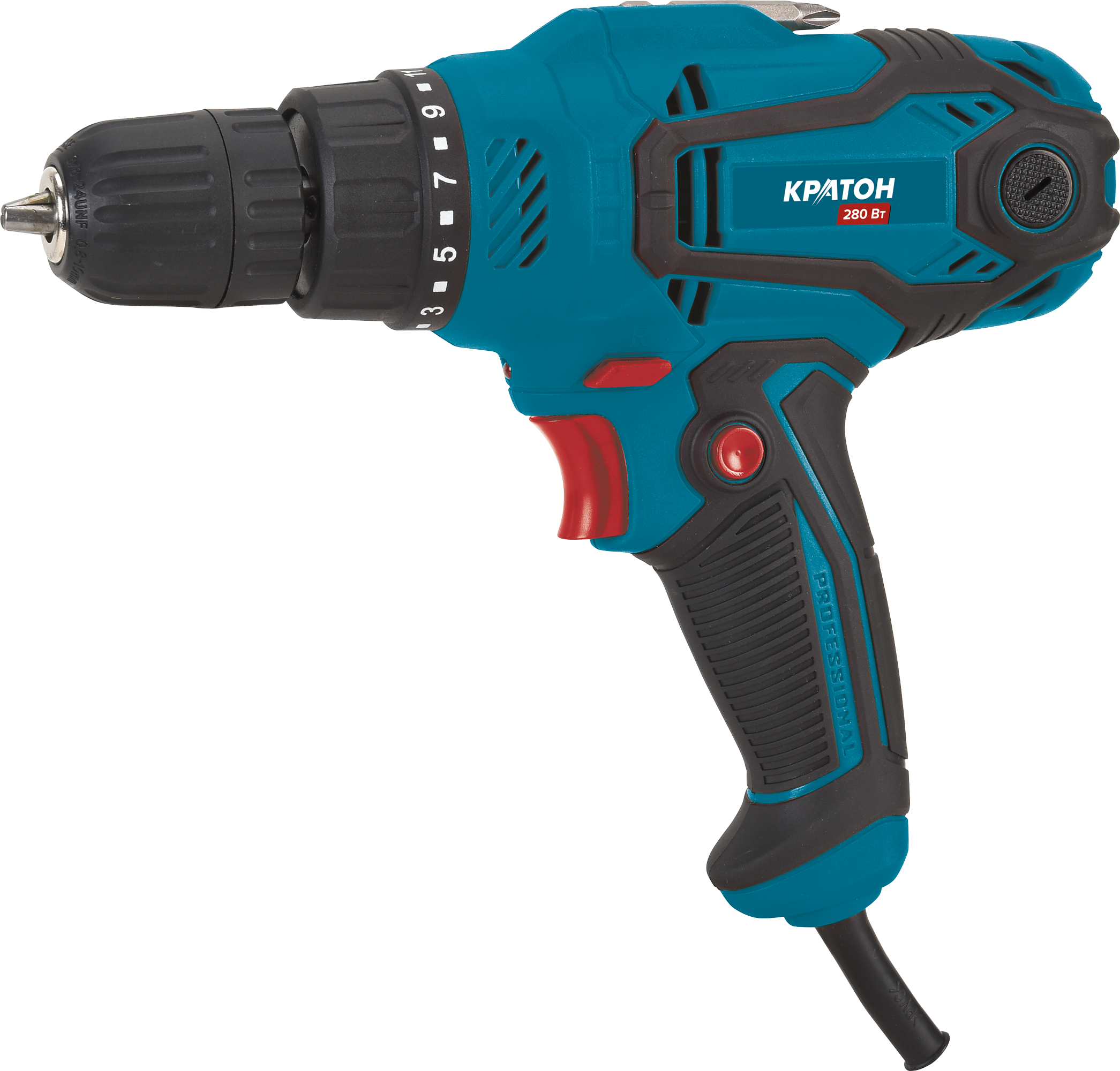 Фото Дрель-шуруповерт сетевая Кратон ESDD-280/24