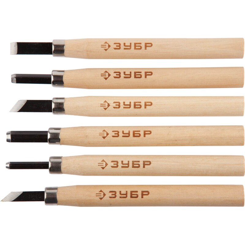 Фото Резцы фигурные, серия «ЭКСПЕРТ» Зубр 18375-H6