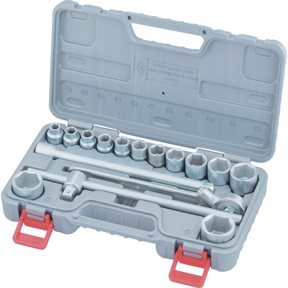 Набор шоферского инструмента № 2, пластиковый бокс (16 пред.) (НИЗ) Россия