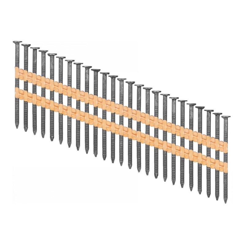 Фото Реечные гвозди рифленые, 21°, 3000 шт. РГР-21 63 мм Зубр 305392-63