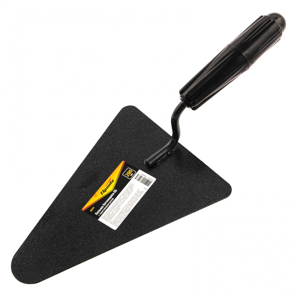 Фото Кельма бетонщика КБ, 200 мм, пластиковая ручка Россия Sparta