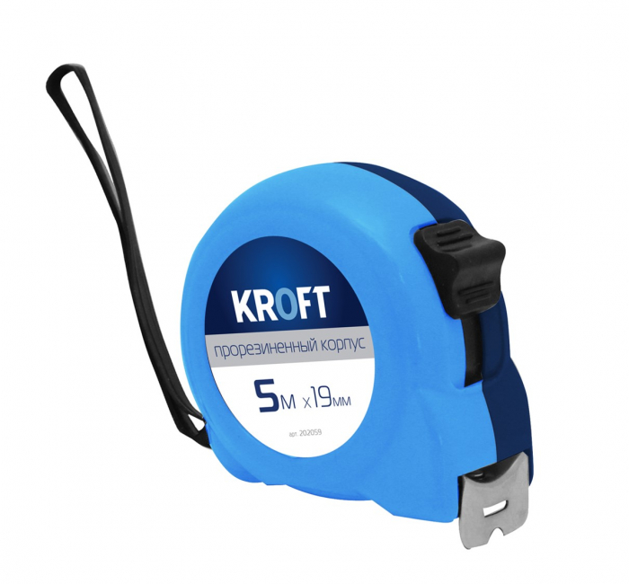 Фото Рулетка измерительная 5м х 19мм KROFT