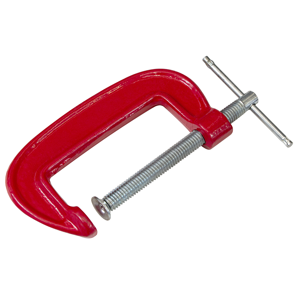 Фото Струбцина слесарная G-образная 50 мм (2") облегченная