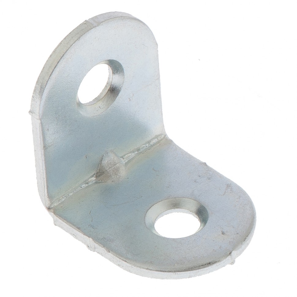 Фото Кронштейн МК 20 х 20 мм, цинк, 10 шт, (Металлист) Россия