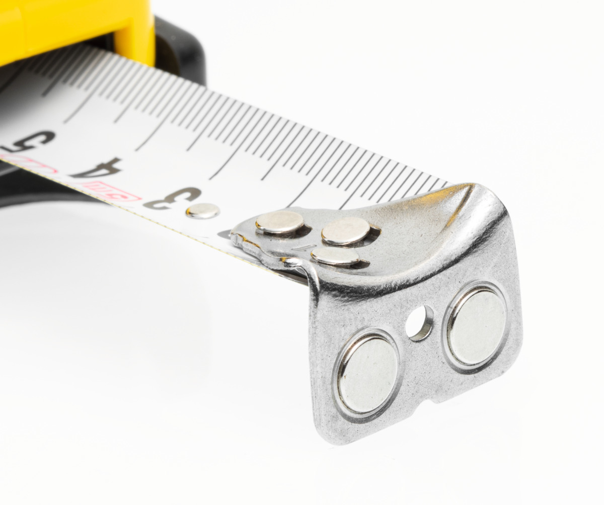 Фото Измерительная рулетка с особо прочной защитой корпуса, магн. концевой крюк 5/25 м