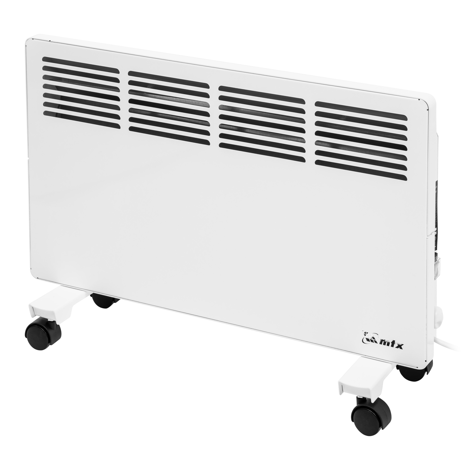 Фото Конвектор электрический КМ-1500.2, 230 В, 1500 Вт, X-образный нагреватель, колеса, термостат