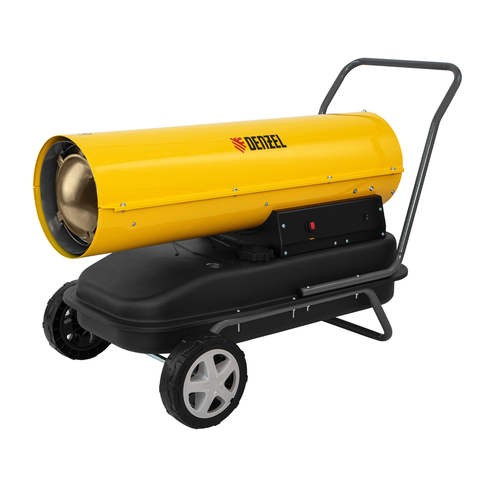 Фото Дизельная тепловая пушка DHG-50, 50 кВт, 1100 м3/ч, прямой нагрев Denzel