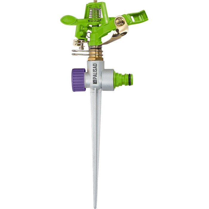 Фото Разбрызгиватель латунный, импульсный, с рег. угла горизонт. распыления до 26 м Palisad