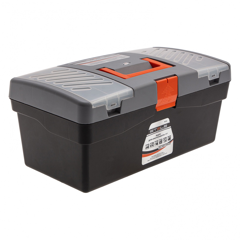 Фото Ящик для инструмента 17", 420 х 220 х 180 мм, пластик Россия Stels