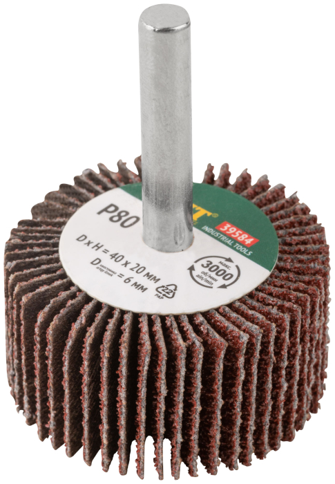 Фото Диск лепестковый для дрели радиальный 40х20х6 мм Р 80 FIT
