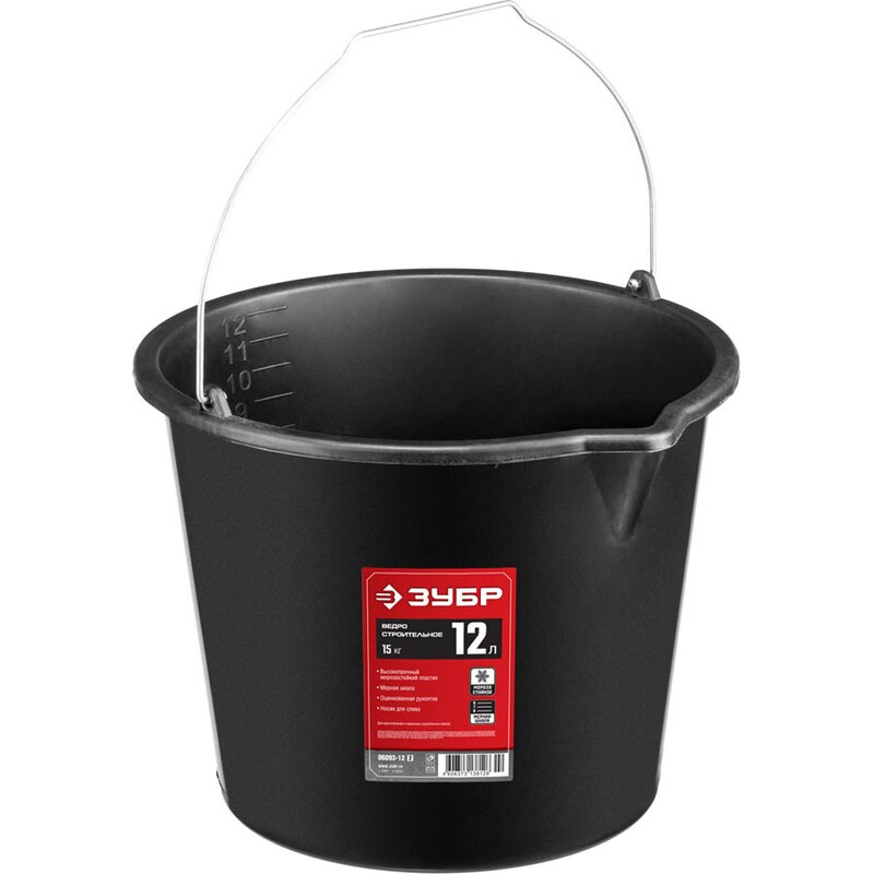 Ведра строительные, серия «МАСТЕР» Зубр 06093-12