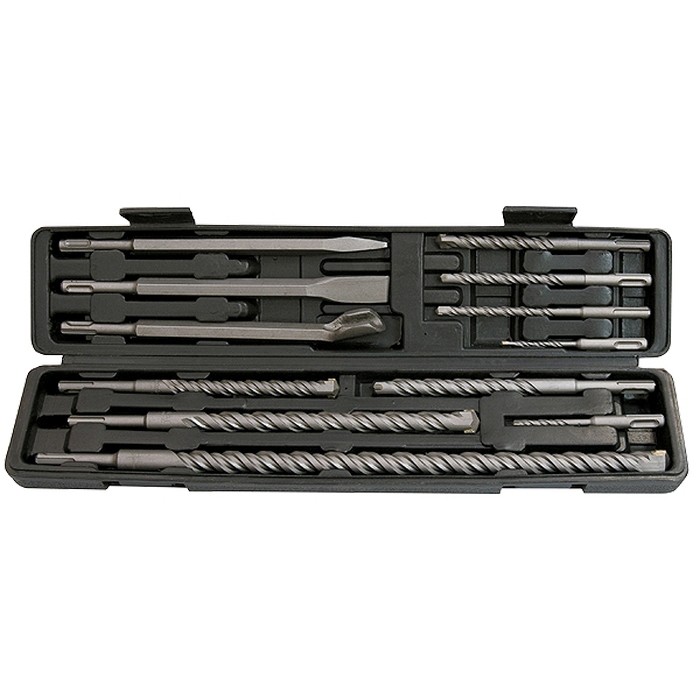 Фото Набор буров по бетону, 5-6х110,8-10-12х160,14-16х210,18х300, 20х450 мм SDS Plus Matrix