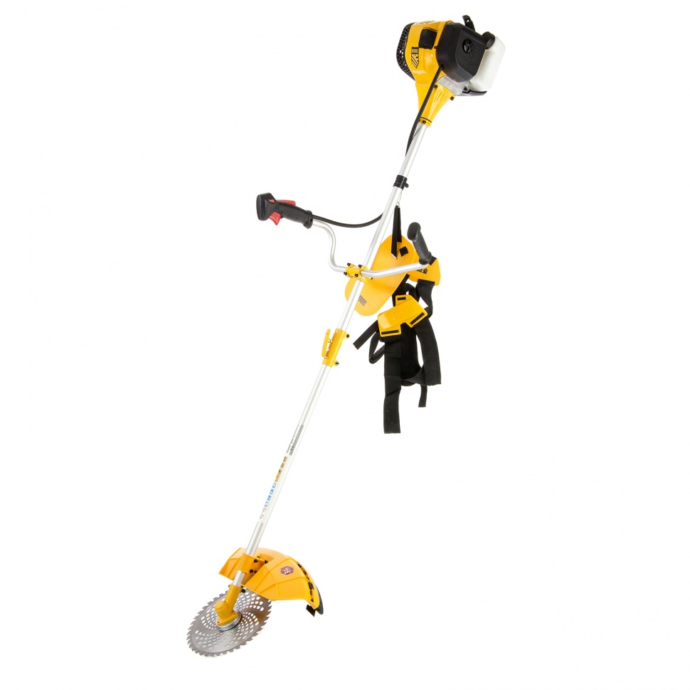 Триммер бензиновый DGT 430S, 43 см3, 2,5 л. с, разъемная штанга, из 2 частей Denzel