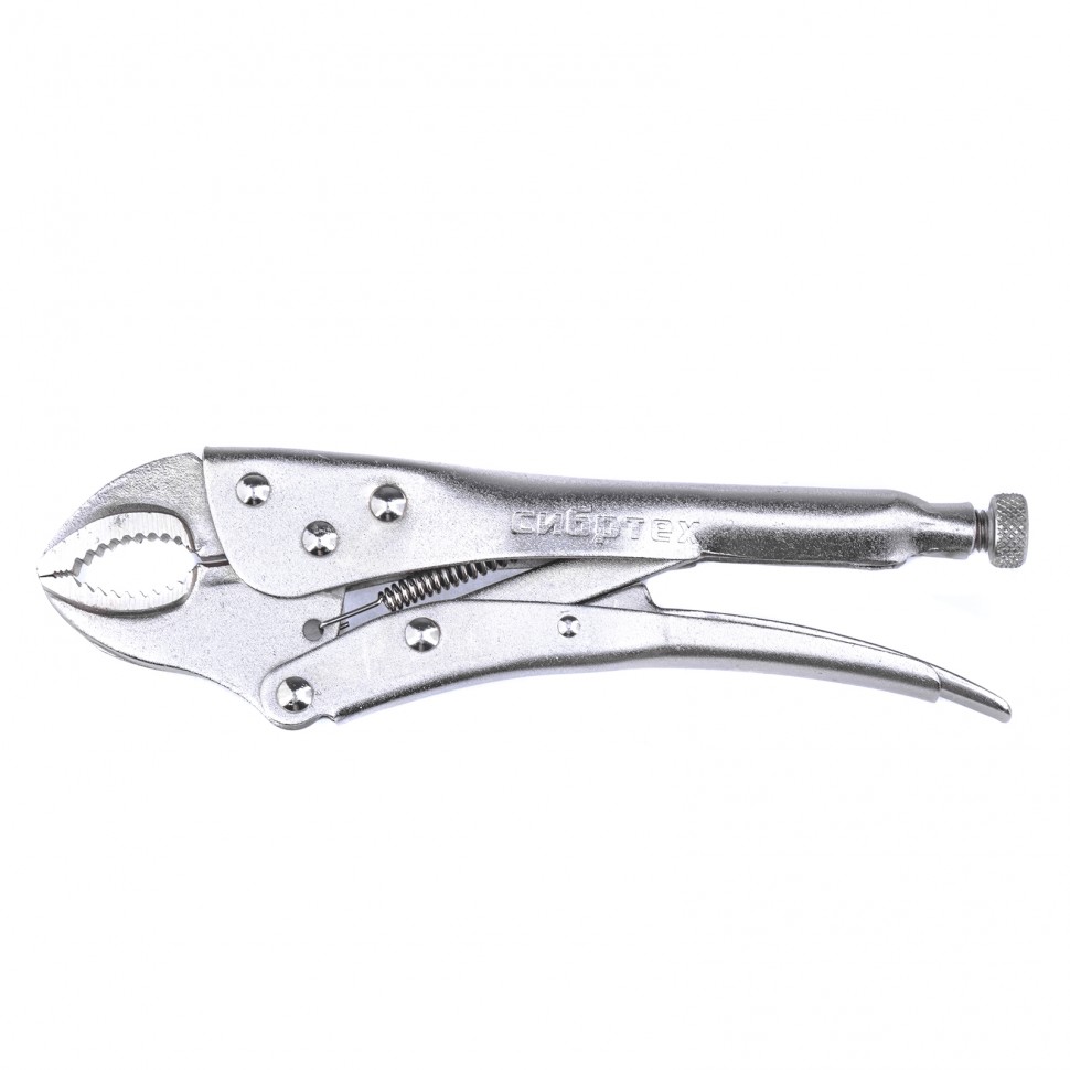 Фото Зажим ручной, полукруглый захват, 220 мм Сибртех