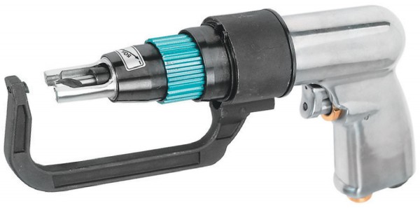 Фото Набор дрель пневматическая для удаления сварочной точки 1800 об/мин. с аксессуарами, 9 предметов, Jonnesway