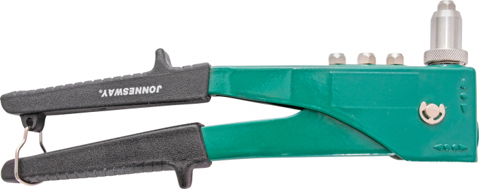 Заклепочник ручной рычажный двусторонний, 2.4 - 4.8 мм, Jonnesway