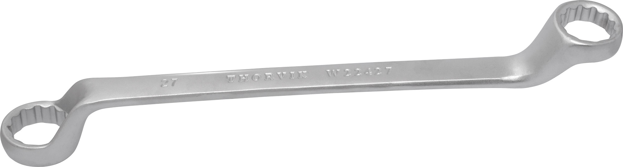 Фото Ключ гаечный накидной изогнутый серии ARC, 24х27 мм, THORVIK