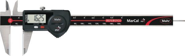 Фото Штангенциркуль цифровой IP67 с круглым глубиномером, 150 мм