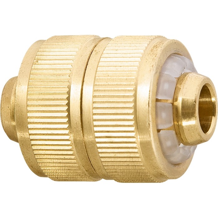 Фото Муфта ремонтная для шланга, 1/2, латунная Palisad