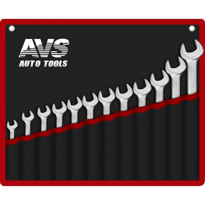 Набор ключей рожковых 6-32мм (12шт) Cr